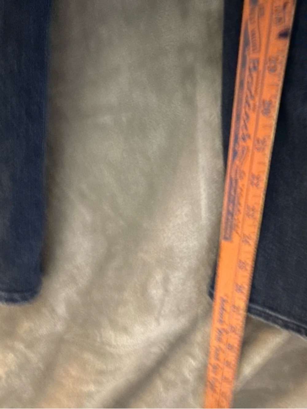 American Eagle Outfitters 6 Short Super High-Rise Dark Blue Jeans - Picture 6 of 9